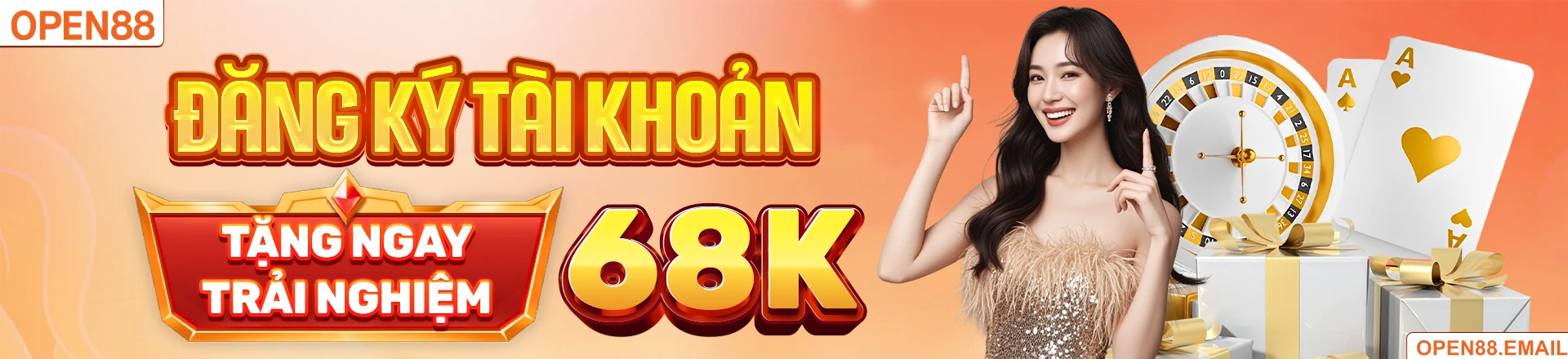 Đăng ký tài khoản tặng 68K