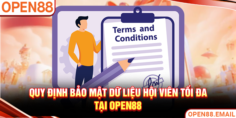 Quy định bảo mật dữ liệu hội viên tối đa tại OPEN88